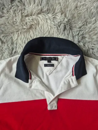 Tommy Hilfiger Slim Fit Polo Shirt - Color Block S