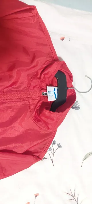 Cortavientos Joma Talla S Rojo