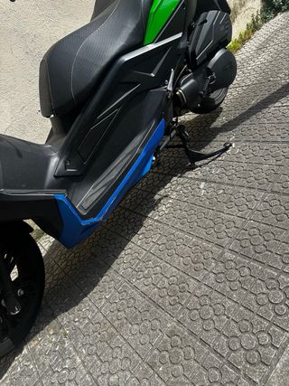 Wottan Storm 125cc Scooter Negra/Verde