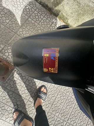 Wottan Storm 125cc Scooter Negra/Verde