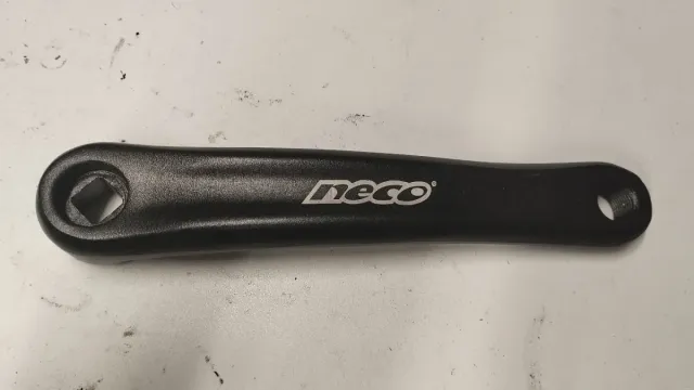 Biela Neco Negra Cuadrada 170mm