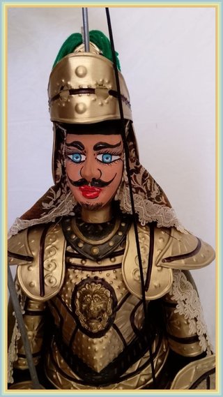 Pupo Marionetta Burattino Siciliano Paladino