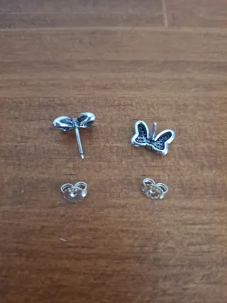PANDORA - PENDIENTES PLATA - DISNEY - ORIGINALES.