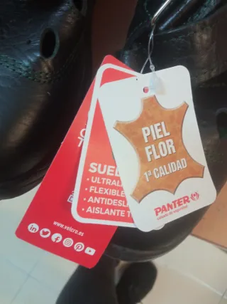 Zapatos de seguridad Panter Talla 38