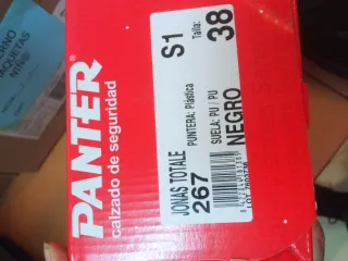 Zapatos de seguridad Panter Talla 38