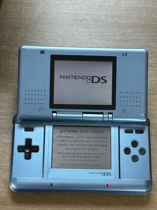 Nintendo DS Classic Fat Azzurro + Caricatore