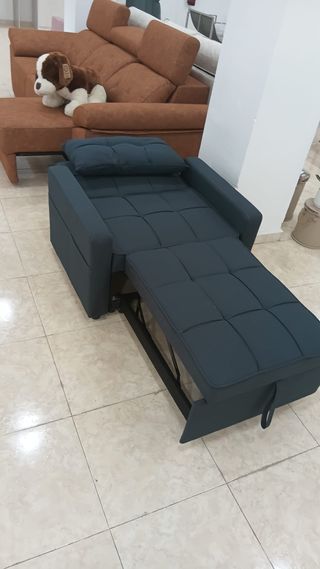 Butaca convertible en cama individual