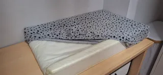 Colchón cambiador para bebé (47x75) con funda