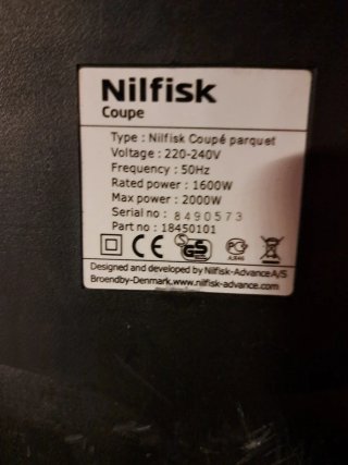 Aspirador Nilfisk Coupe Parquet