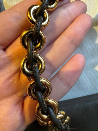 Bolso Loewe Flamenco Caqui Piel Napa Mediano