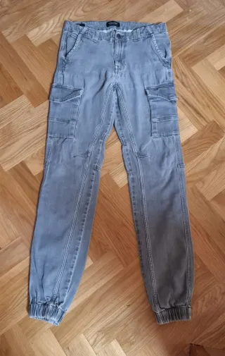 Pantalón cargo Jack & Jones gris
