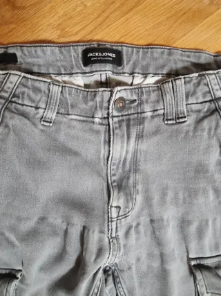 Pantalón cargo Jack & Jones gris