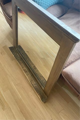 Espejo Vintage Madera y Dorado