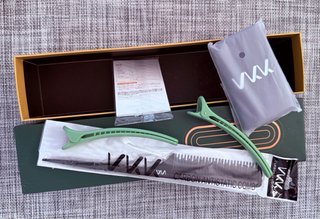 Cepillo Alisador VKK Verde y Gris