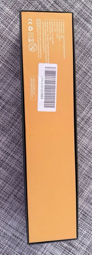 Cepillo Alisador VKK Verde y Gris