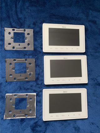 3 x Golmar Vesta7 GB2 V07 Videoporteros monitores