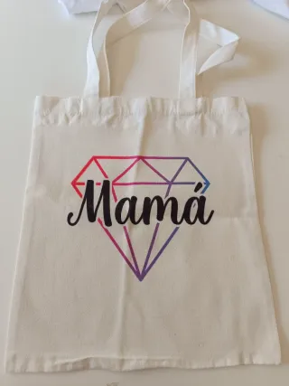 Bolso Tote Mamá Diamante Multicolor
