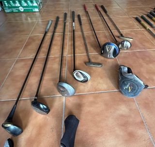 Lote completo de palos de golf usados