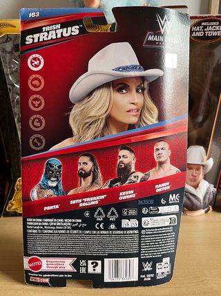 WWE Figura Trish Stratus Mattel Main Event 2026