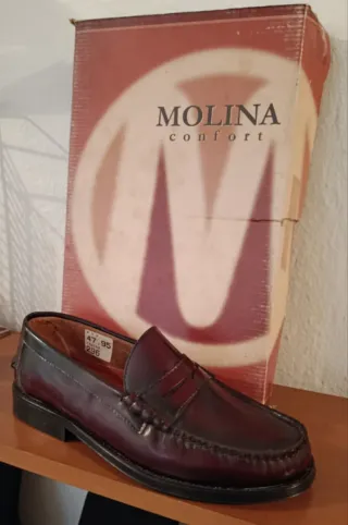 Mocasines Molina Burdeos Talla 39