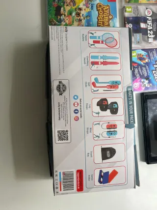 Nintendo Switch + 7 Juegos + Accesorios