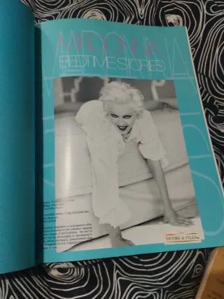 Libro Madonna Bedtime Stories Partituras