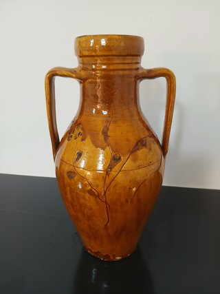 Antico Capasone Pugliese Terracotta Smaltata