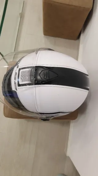 Casco Moto Modular LS2 Blanco