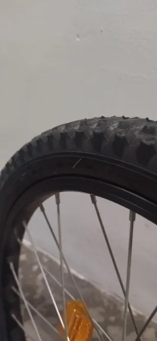 Bicicleta infantil verde