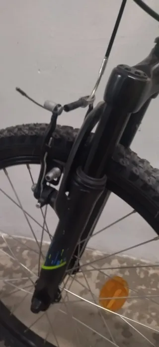 Bicicleta infantil verde