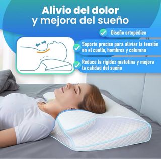 Almohada cervical ortopédica para cuello