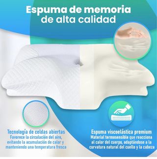 Almohada cervical ortopédica para cuello