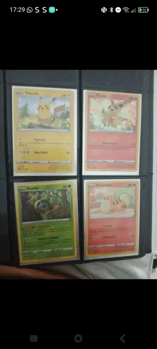 Lote de Cartas Pokémon