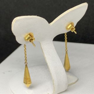 Pendientes Oro 18k Colgantes