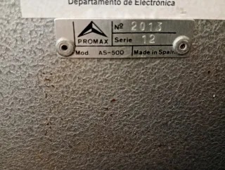 Analizador PROMAX AS-550