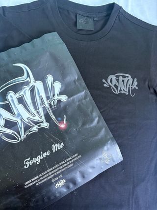 Camiseta SYNA Forgive Me Negra