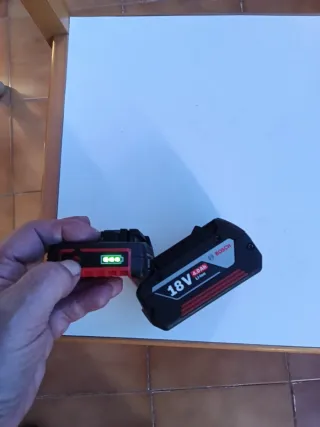 Baterías Bosch 18V Li-Ion (2.0Ah y 4.0Ah)