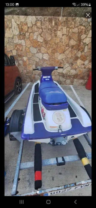 Jet ski kawasaki 750 XI 1994 y remolque