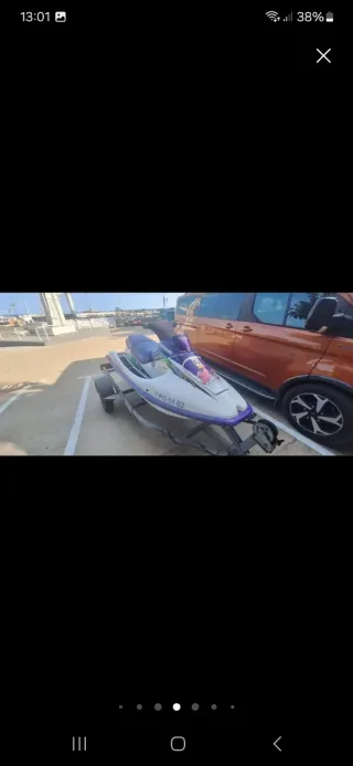 Jet ski kawasaki 750 XI 1994 y remolque