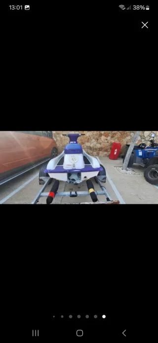 Jet ski kawasaki 750 XI 1994 y remolque