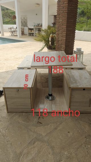 Mueble camper VW T4 completo + cama lista