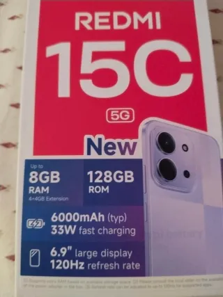 Redmi 15C 5G 128GB NFC