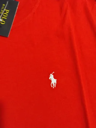 Camiseta Polo Ralph Lauren Roja Talla L