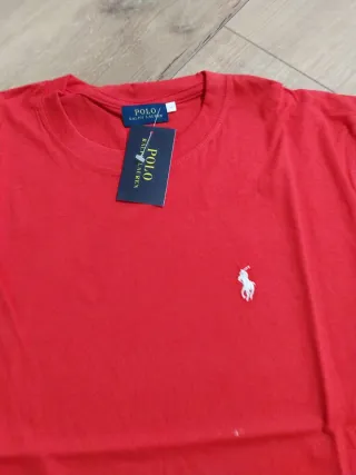 Camiseta Polo Ralph Lauren Roja Talla L