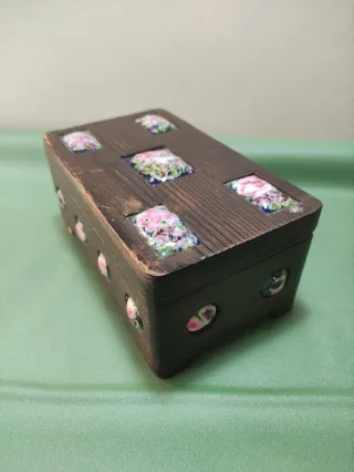 Caja joyero vintage con música