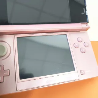 Console Nintendo 3DS ROSA E NERO + ALIMENTATORE OR