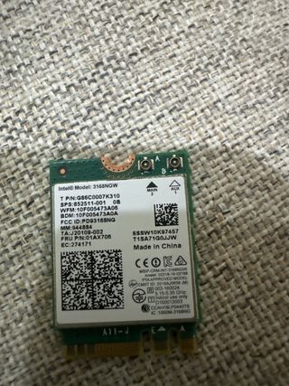 Scheda Wireless Bluetooth Intel 3168NGW