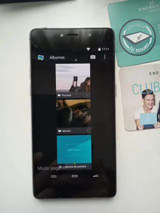 Móvil Energy Phone Pro 4G Negro
