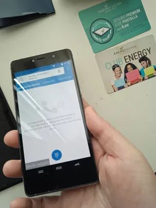 Móvil Energy Phone Pro 4G Negro