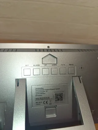 Reloj de pared con Temperatura y Humedad